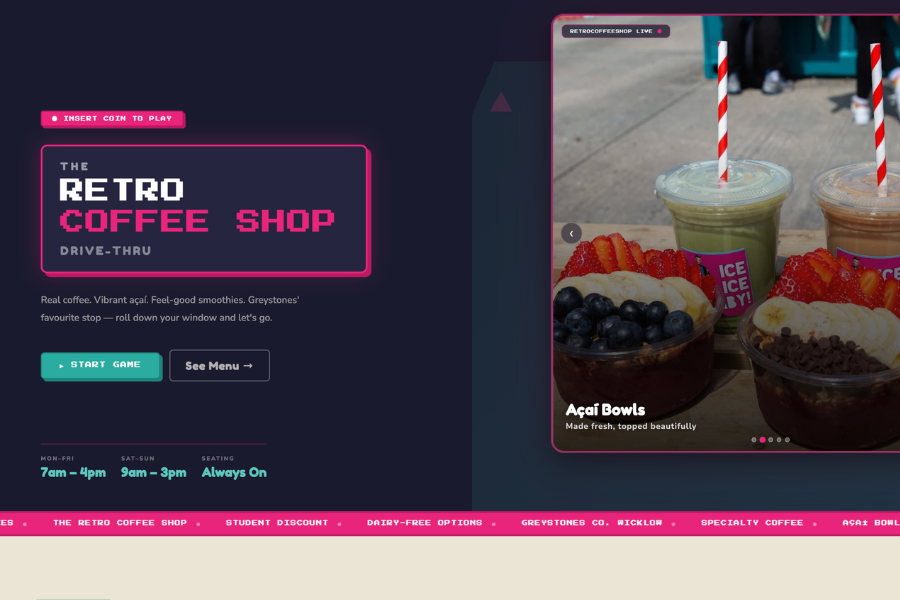 The Retro Coffee Shop